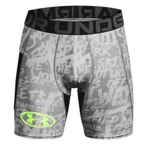 Under Armour Heat Gear Message Compression Shorts -B